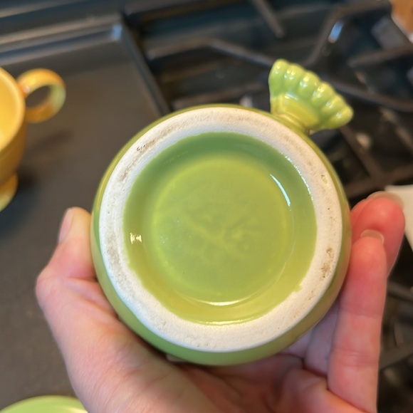 Excellent condition vintage Fiesta 3 piece sugar and cream dish - Picture 9 of 16